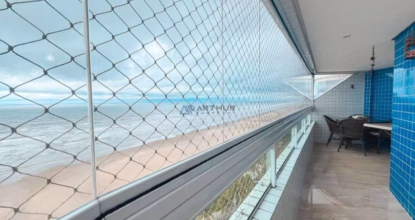 Apartamento à venda Frente Mar em Praia Grande, 3 quartos, 1 suíte, 103m²