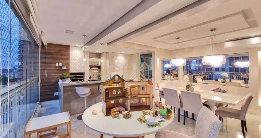 Apartamento com 3 dormitórios à venda, 176 m² por R$ 2.750.000,00 - Jardim Anália Franco - São Paulo/SP
