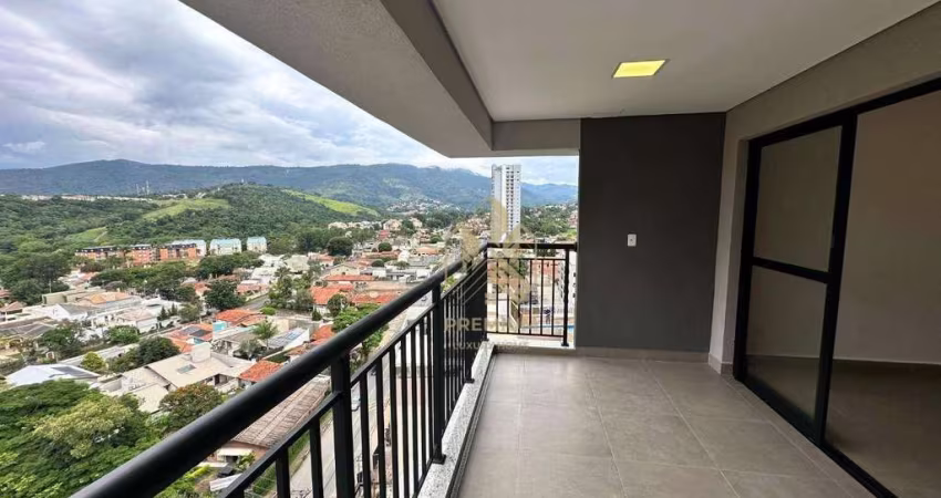 Apartamento com 3 dormitórios à venda, 88 m² por R$ 1.170.000,00 - Edifício Vértice Carraro - Atibaia/SP