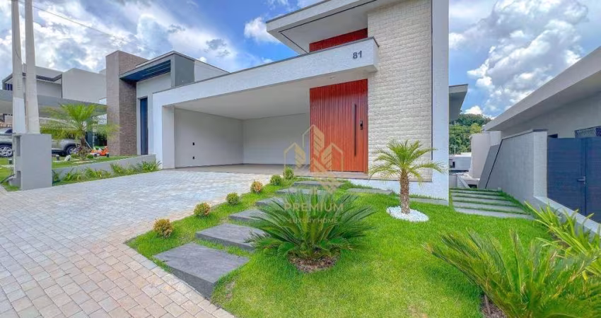 Casa com 3 dormitórios à venda, 248 m² por R$ 1.860.000,00 - Condomínio Buona Vita - Atibaia/SP
