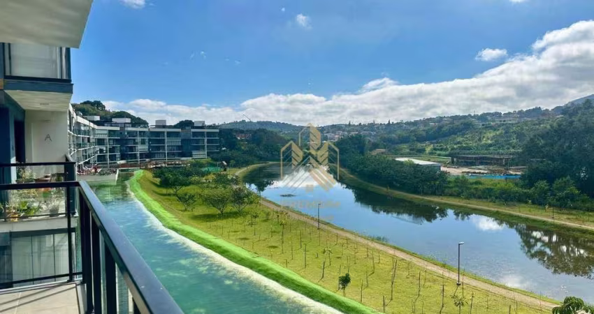 Apartamento com 3 dormitórios para alugar, 99 m² por R$ 5.988,00/mês - Condomínio Villa dos Lagos - Atibaia/SP