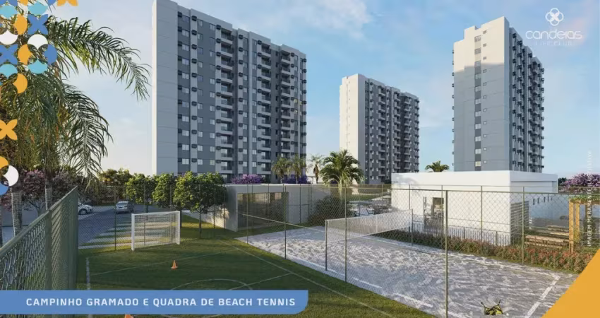 Candeias Candeias Life Club Apartamento 2 ou 3 quartos sendo 1 suíte, Varanda, 1 vaga