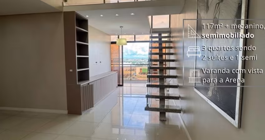 THIAGO DE MELLO | Cobertura, 3 quartos, com modulados e ares | R$ 1.050.000,00