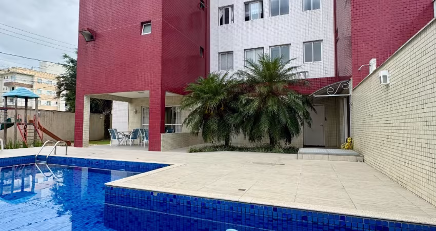 Apartamento à venda em andar alto, no início do Bom Retiro - 1 suíte + 1 quarto - condomínio completo - Joinville/SC.