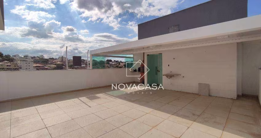 Cobertura com 3 dormitórios para alugar, 140 m² por R$ 3.798,84/mês - Rio Branco - Belo Horizonte/MG
