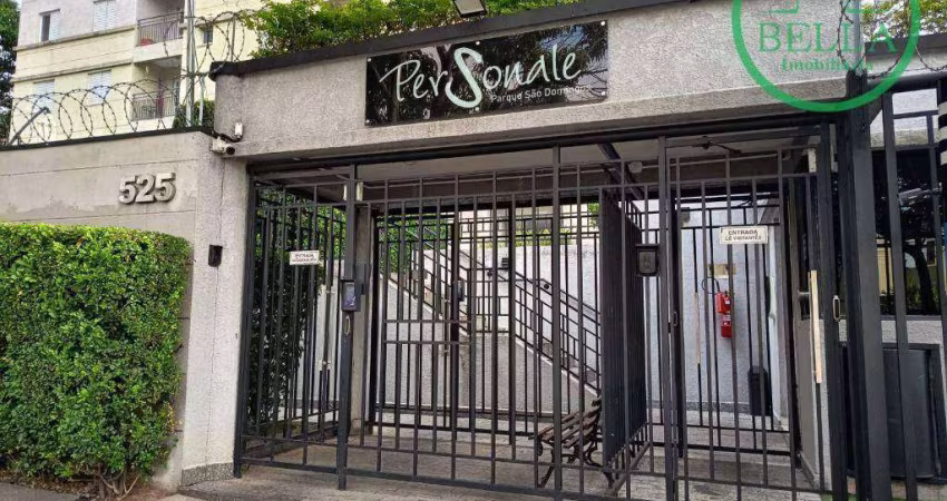 Apartamento com 2 dormitórios para alugar, 52 m² por R$ 2.867,50/mês - Parque Maria Domitila - São Paulo/SP