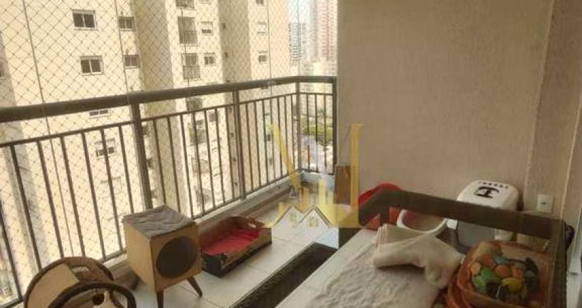 LIndo apto 86m2, com Varanda Gourmet envidraçada e planejados. Visão Mirante, 3dormitorios, com planejados, no Condomínio Cidade Maia