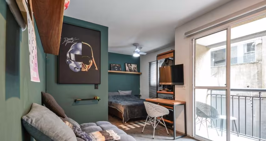 Studio para venda com 1 quarto, sendo 1 suíte, 27.71m²
