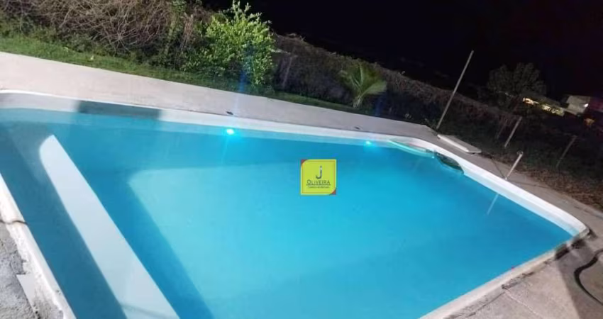 Linda Granja c/ Casa Duplex de 2/4, açude, piscina, terreno de 1.000m², totalmente plano, p/ R$400.000- Nos Cordeiros (estrada da Lagoa- Juiz de Fora.