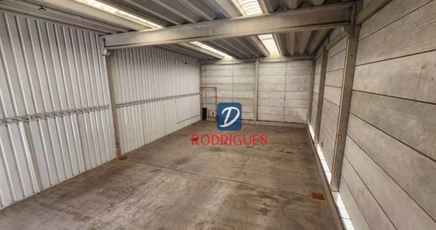 Galpão para alugar, 850 m² por R$ 29.754,00/mês - Jardim Ruyce - Diadema/SP