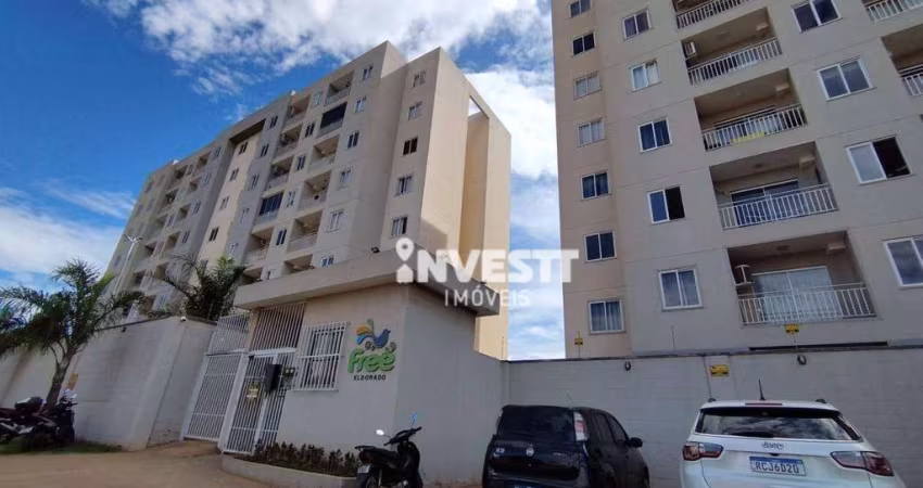 Apartamento com 2 dormitórios para alugar, 48 m² por R$ 1.470,00/mês - Parque Oeste Industrial - Goiânia/GO