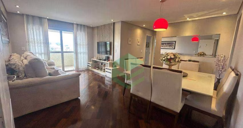 Apartamento com 2 dormitórios à venda, 76 m² por R$ 530.000 - Vila Camilópolis - Santo André/SP