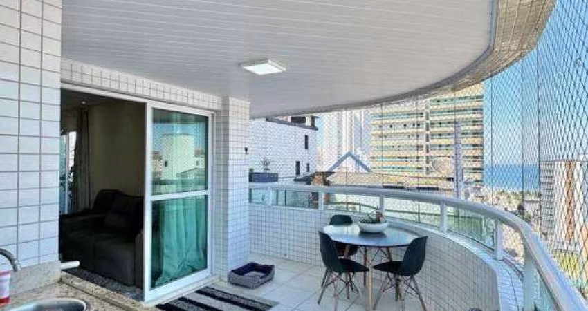 Apartamento à Venda - Guilhermina, Praia Grande - 123m2 - Condomínio VILA ALTO ASTRAL  - 3 Quartos