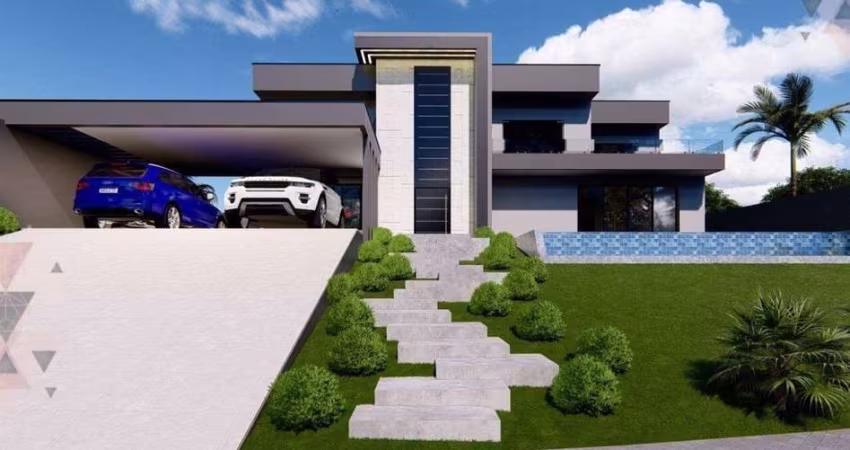 Casa em Condomínio à Venda - Loteamento Retiro Recanto Tranquilo, Atibaia - 204m2  - 4 suítes