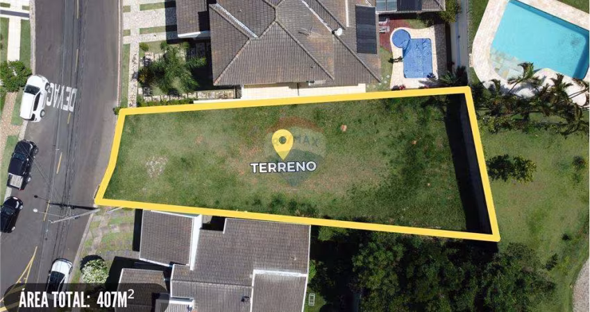 REMAX VENDE RP4 Terreno a venda 407 m² condominio San Marino Valinhos SP