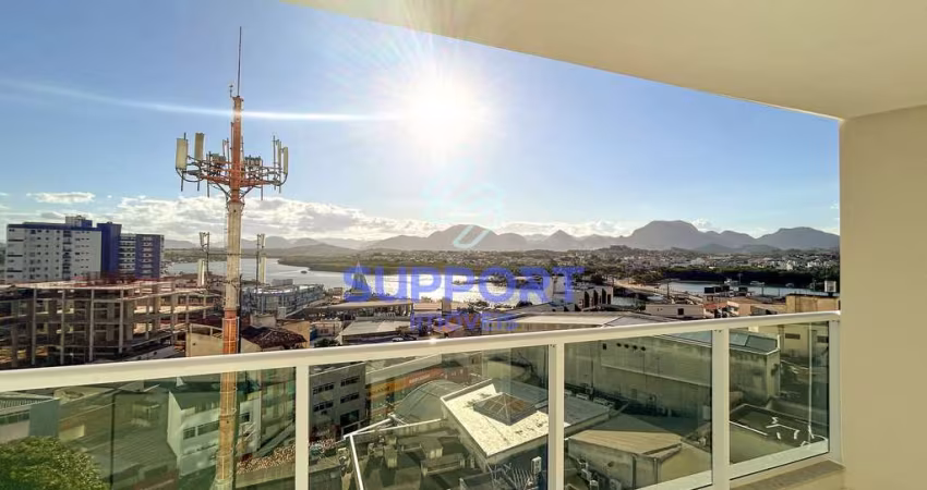 Apartamento Exclusivo no Centro de Guarapari com Vista para o Mar - 2 Quartos, 1 Suíte