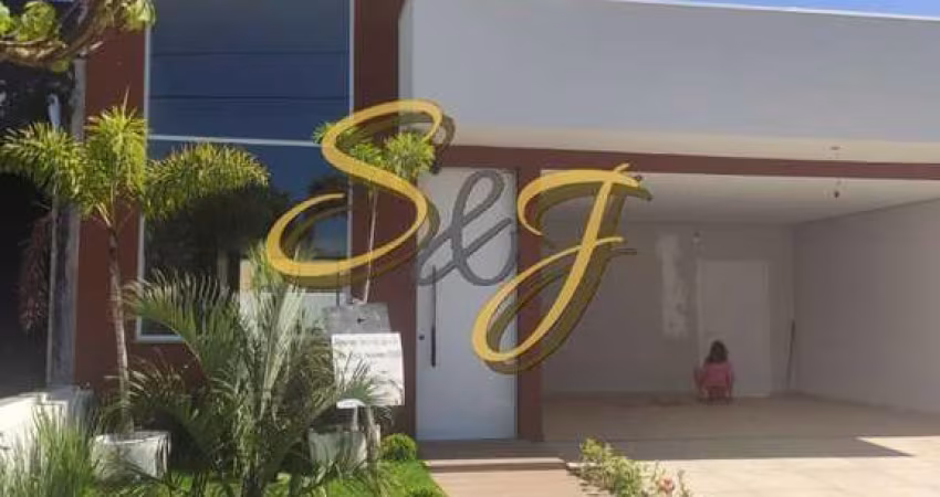 CASA TERREA COM TRÊS SUITES A VENDA NO BAIRRO CASCATA- COND. CAMPOS DO CONDE II- PAULÍNIA SP