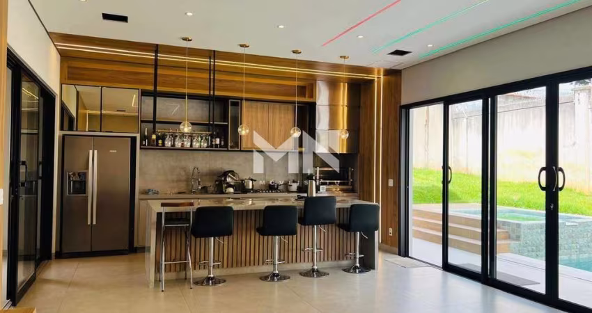 Casa condomínio para aluguel, 3 quartos, 3 suítes, 6 vagas, Condomínio Portal dos Bandeirantes - Salto/SP