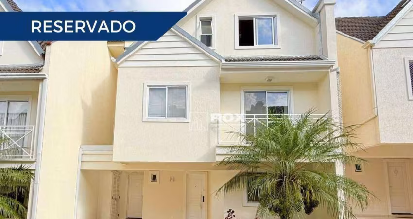 Sobrado mobiliado, 3 quartos para alugar -  Santa Felicidade - Curitiba/PR