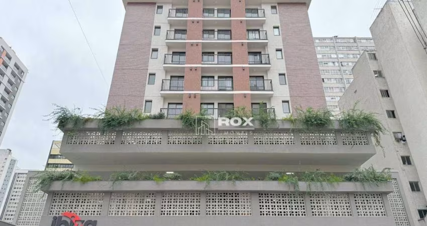 Apartamento com 2 quartos à venda, 34 m² por R$ 399.000 - Centro, Curitiba/PR