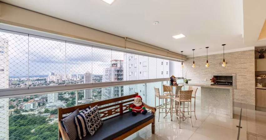 Apartamento de 198 m², com 4 suites plenas e churrasqueira a carvão - Setor Mari
