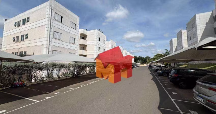 Apartamento com 2 dormitórios para alugar, 46 m² por R$ 1.140,00/mês - Balneário Salto Grande - Americana/SP