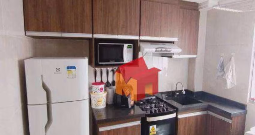 Apartamento com 2 dormitórios para alugar, 42 m² por R$ 1.440,00/mês - Jardim Bertoni - Americana/SP