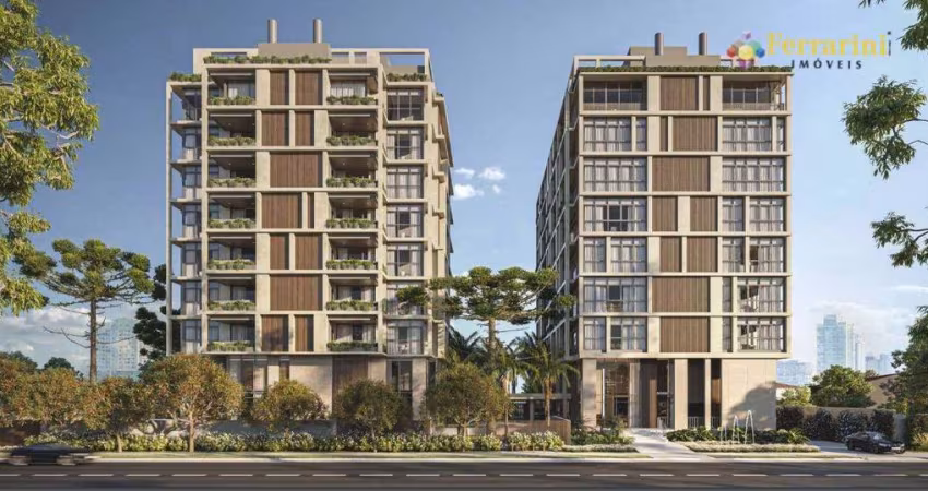 Apartamento com 3 dormitórios à venda, 121 m² por R$ 2.095.500 - Cabral - Curitiba/PR