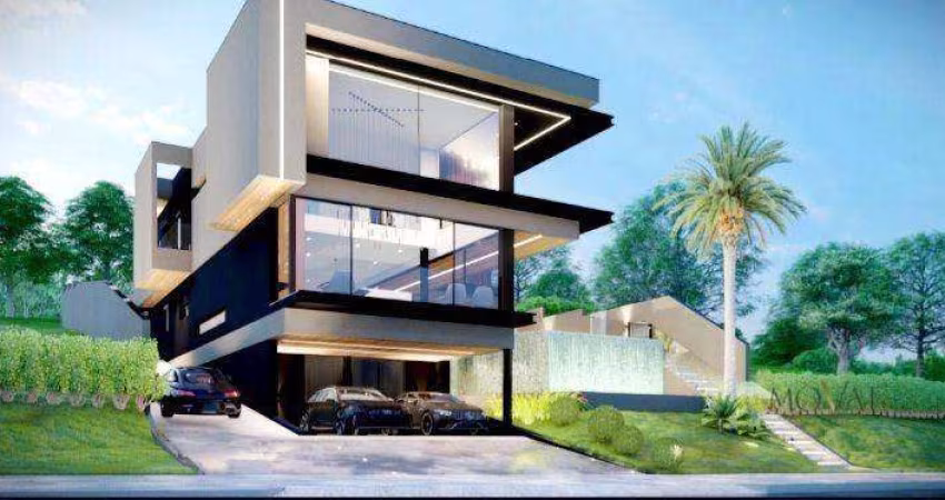 Sobrado 4 suítes à venda, 631 m² por R$ 6.900.000 - Condomínio Reserva do Paratehy - São José dos Campos/SP