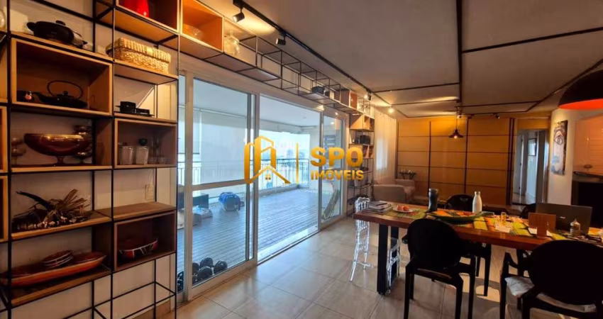 Apto à Venda Condomínio Viva 163m², 3 quartos, 3 suítes, 3 vagas e Varanda Gourmet, Jd Campo Grande