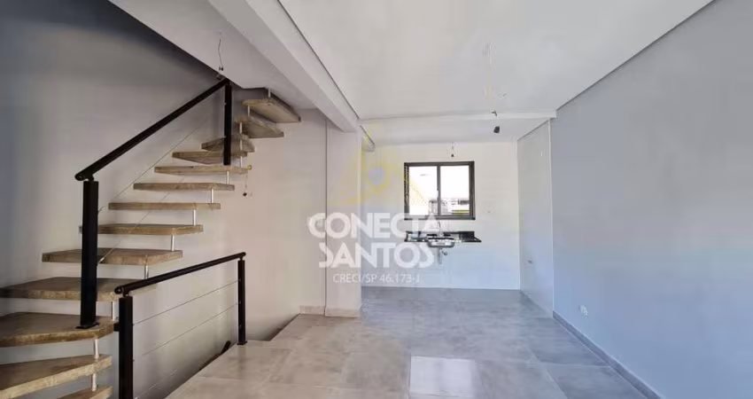 Casa 2 suítes, Marapé, Santos R$ 865 mil, Cod: 404