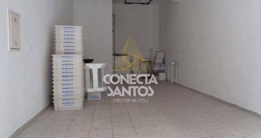 Loja de Rua no Macuco em Santos, Cod: 132
