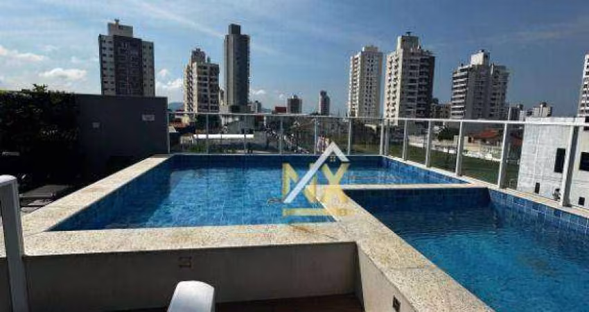 Apartamento com 2 dormitórios para alugar, 61 m² por R$ 3.500,00/mês - Fiúza Lima - Itajaí/SC