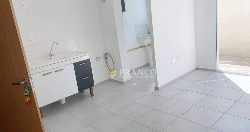 Apartamento com 2 dormitórios para alugar, 57 m² - Jardim Canuto Borges - Taubaté/SP