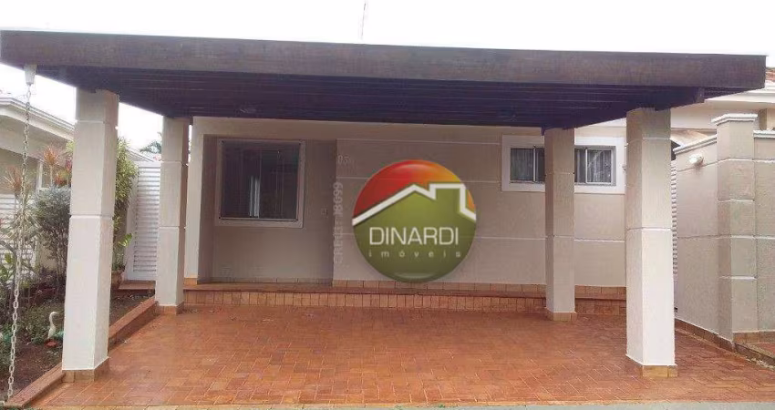 Casa com 3 dormitórios para alugar, 136 m² por R$ 4.276,89/mês - Residencial Jequitibá - Ribeirão Preto/SP