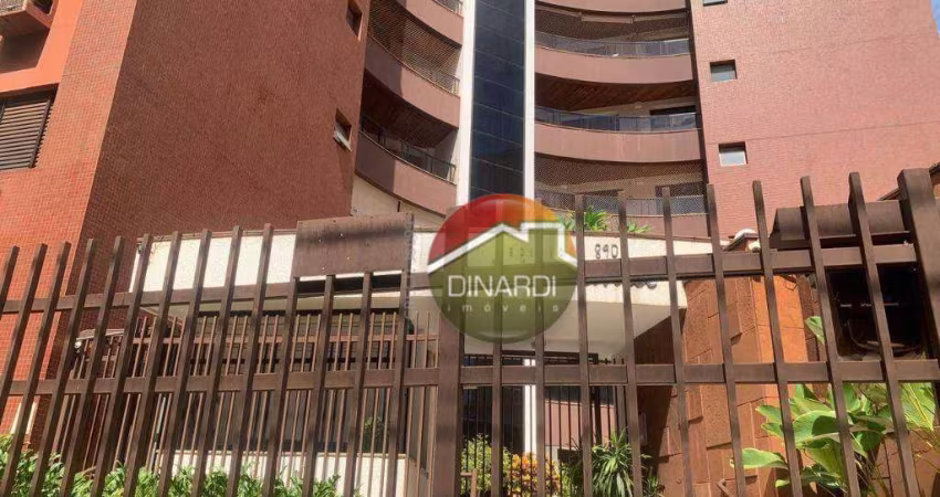 Apartamento com 4 dormitórios para alugar, 173 m² por R$ 6.716,90/mês - Centro - Ribeirão Preto/SP