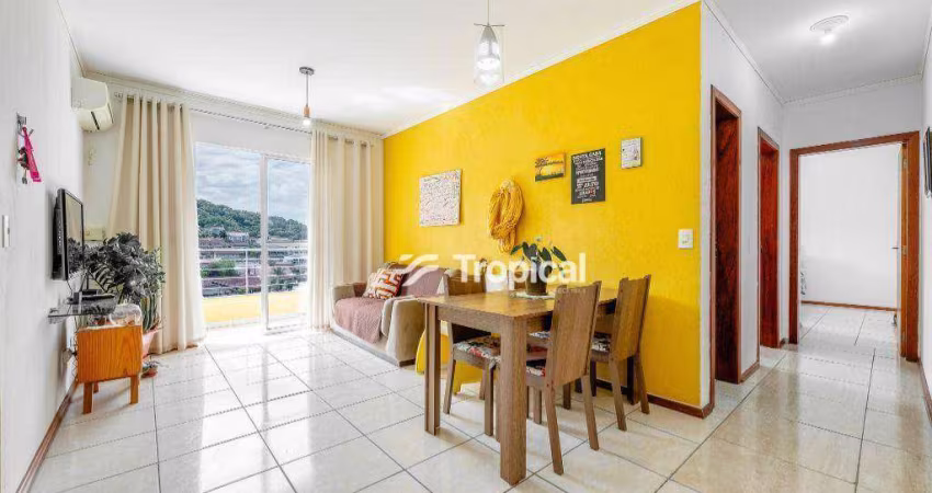 Apartamento com 2 dormitórios à venda, 62 m² por R$ 292.000,00 - Velha - Blumenau/SC