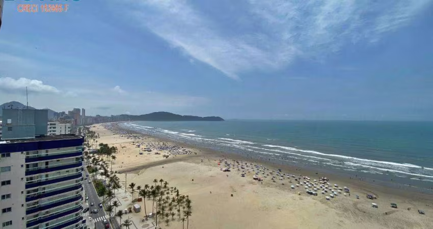 655MIL - APARTAMENTO ANDAR ALTO 3 QUARTOS 1 SUITE FRENTE MAR DA VILA GUUILHERMINA