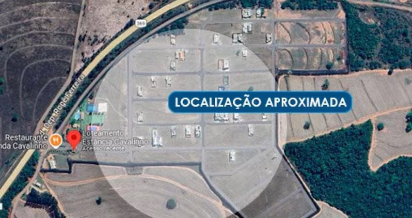 Terreno 420 m² - Loteamento Estância Cavalinno - Analândia - SP