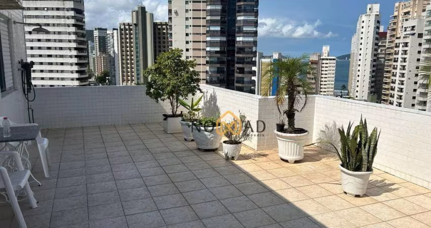 Cobertura com 3 dormitórios à venda, 216 m² por R$ 900.000 - Praia das Astúrias - Guarujá/SP