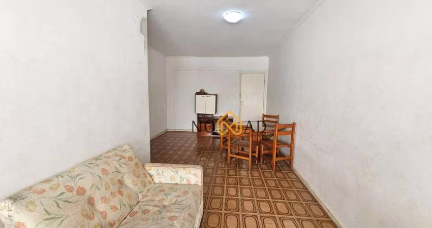 Apartamento com 1 dormitório para alugar, 62 m² por R$ 2.000/mês - Jardim Las Palmas - Guarujá/SP
