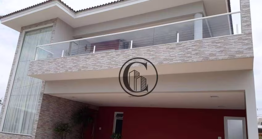 Sobrado com 3 dormitórios à venda, 318 m² por R$ 2.200.000,00 - Condomínio Chácara Ondina - Sorocaba/SP