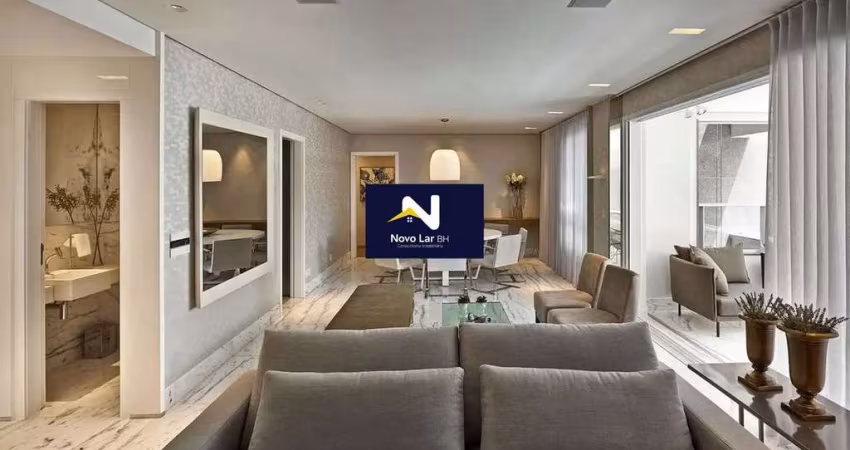Apartamento 180m², 4 quartos, 2 suítes, 4 vagas à venda Santo Agostinho