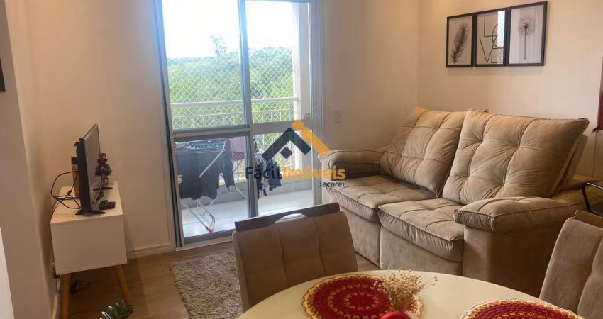 Apartamento para Venda em Jacareí, Pagador de Andrade, 2 dormitórios, 1 suíte, 2 banheiros, 1 vaga