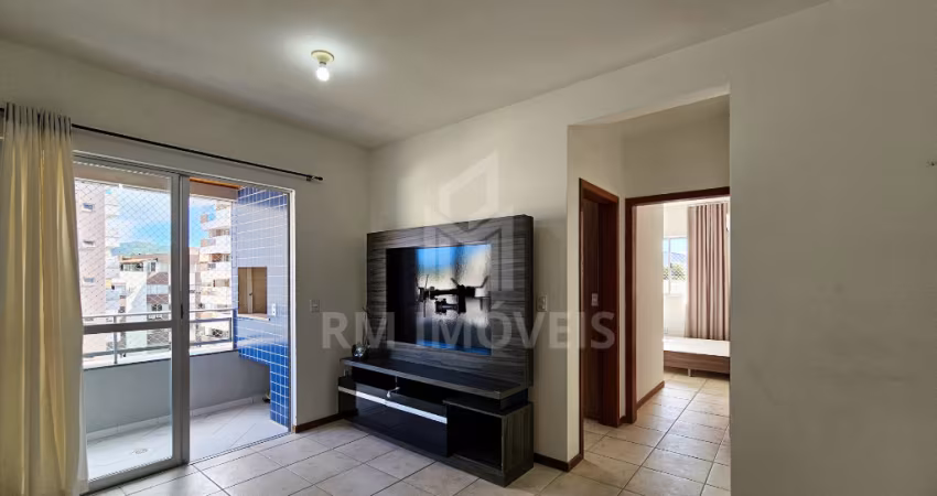 Apartamento semimobiliado de 02 dormitórios sendo 01 suíte + 02 vagas de garagem