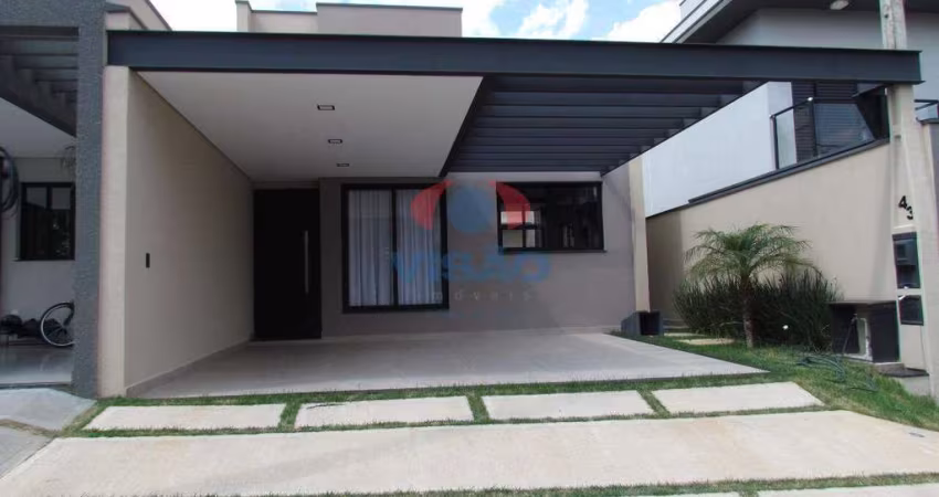 Casa em condomínio para aluguel, 3 quartos, 1 suíte, 2 vagas, Jardim Park Real - Indaiatuba/SP