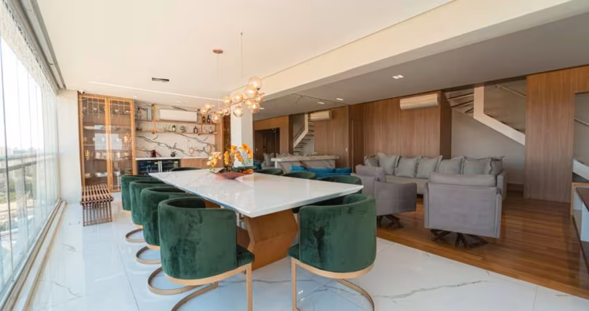 Imperdível cobertura para venda com 5 quartos, sendo 5 suítes, 504m²