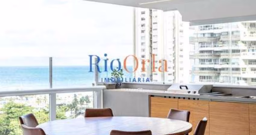 Atlântico Sul, apartamento 4 quartos na praia da Barra, com infraestrutura