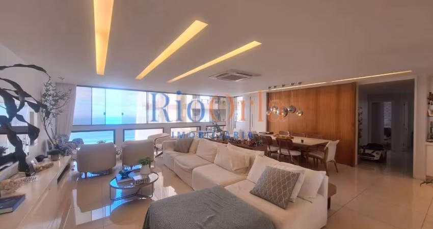 Barramares, apartamento 4 quartos na praia da Barra com infraestrutura.