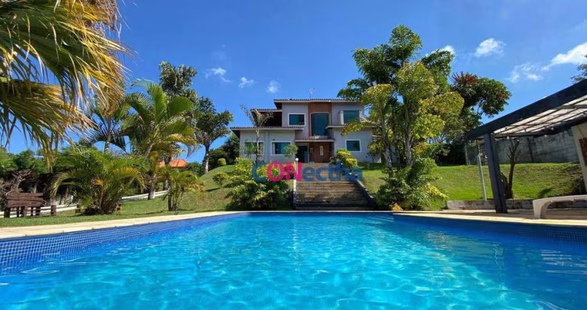 Casa com 4 dormitórios, 420 m² - venda por R$ 1.400.000,00 ou aluguel por R$ 8.880,00/mês - Condomínio Ville de Chamonix - Itatiba/SP